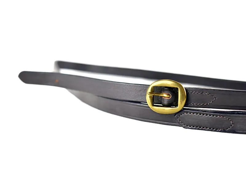 Dever Ascot Lead Rein 5/8In Brass Buckle 68In/1.2m Brown-1